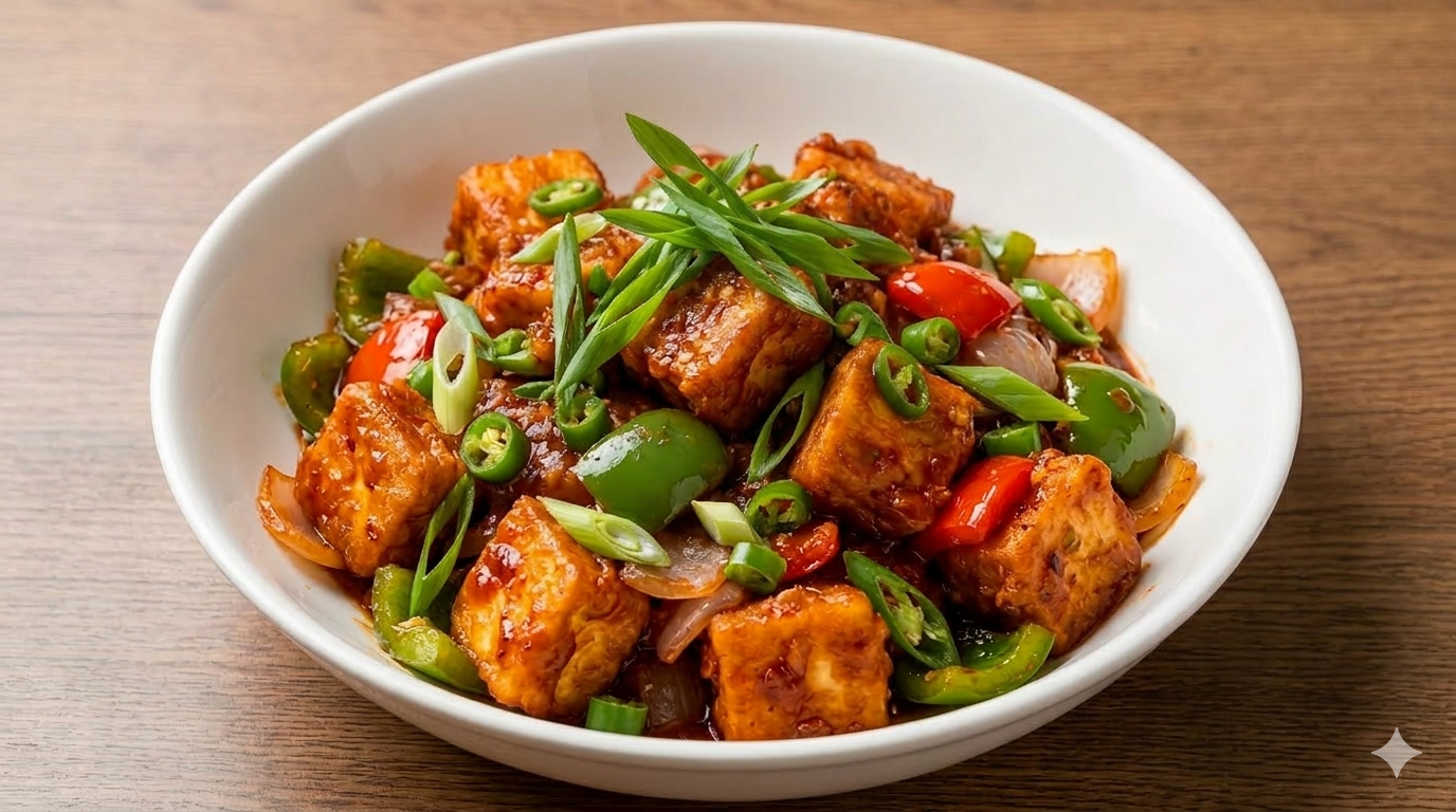 Chilli Paneer - AHA Flavours